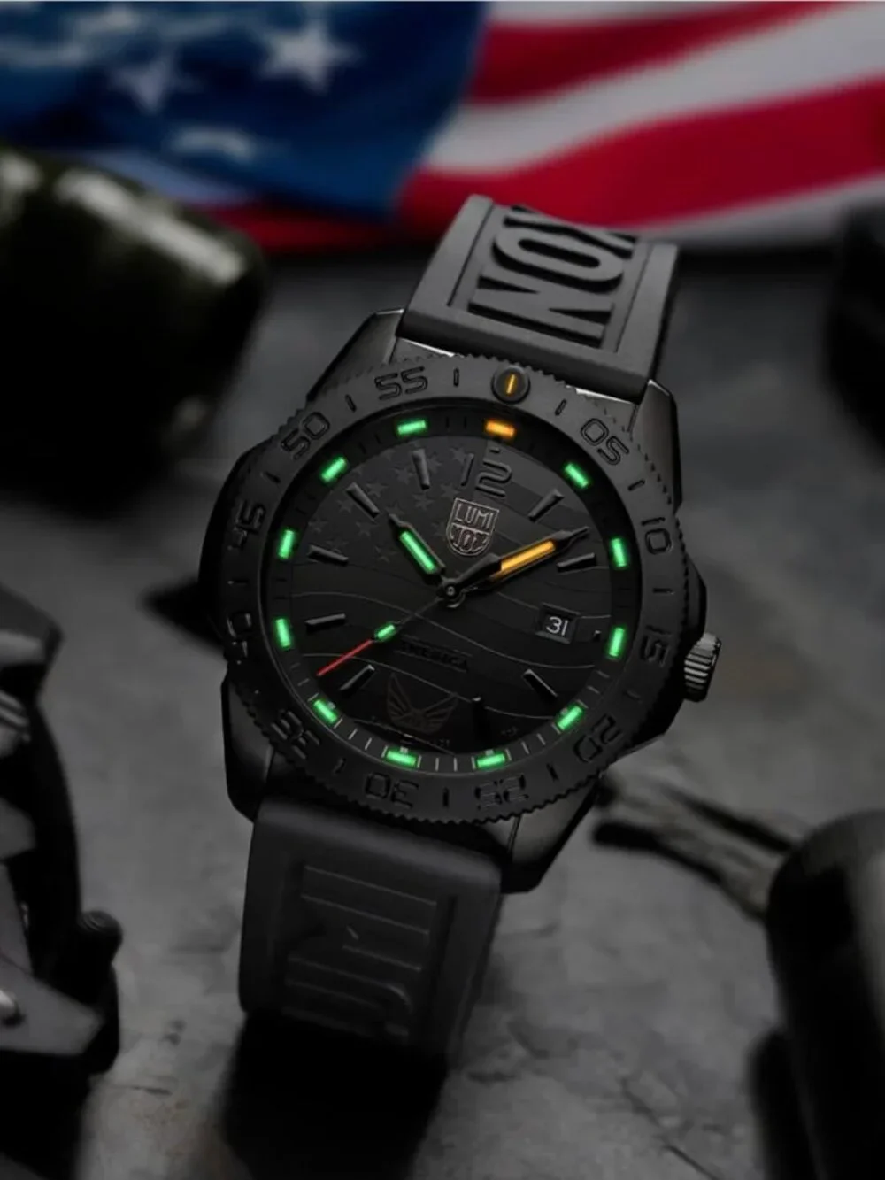 Luminox Volition America 250 Limited Edition 44mm Swiss Made Dive Watch XS.3121
